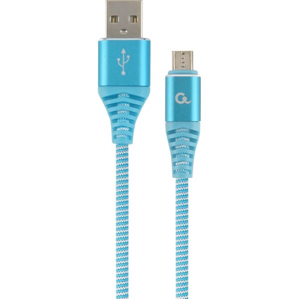 Kabel USB Gembird USB-A - 2 m Niebieski (CC-USB2B-AMmBM-2M-VW)