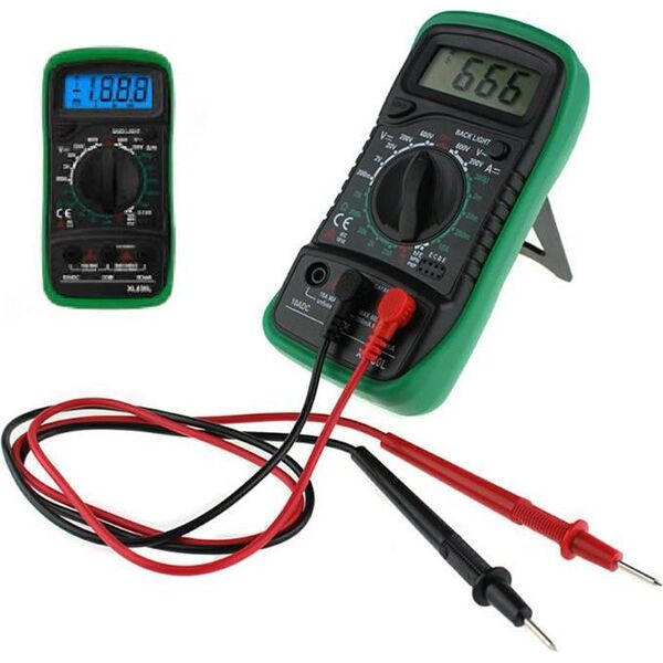 Home Appliances AG102E MIERNIK PRĄDU CYFROWY MULTIMER ZIELONY