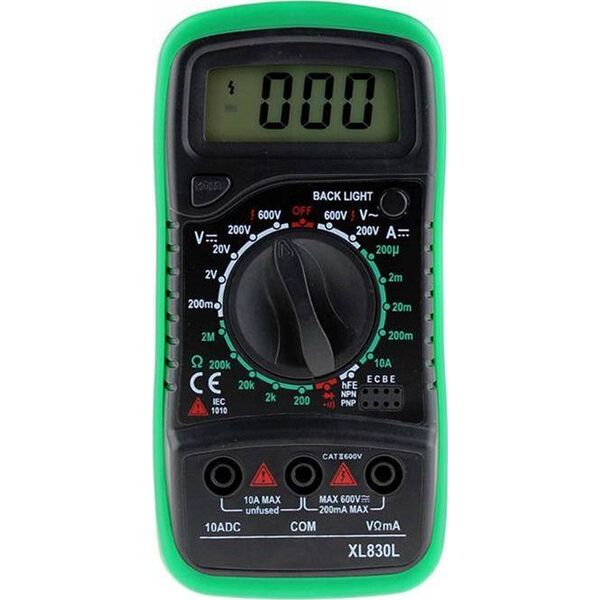 Home Appliances AG102E MIERNIK PRĄDU CYFROWY MULTIMER ZIELONY