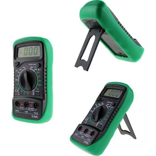 Home Appliances AG102E MIERNIK PRĄDU CYFROWY MULTIMER ZIELONY