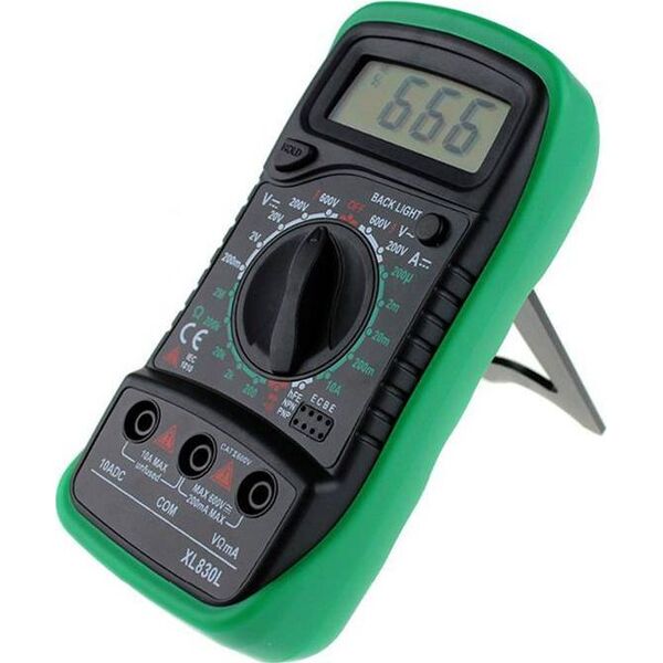 Home Appliances AG102E MIERNIK PRĄDU CYFROWY MULTIMER ZIELONY
