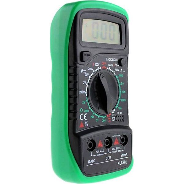 Home Appliances AG102E MIERNIK PRĄDU CYFROWY MULTIMER ZIELONY