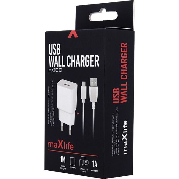 Ładowarka MaxLife  MXTC-01 1x USB-A 1 A (8_2233943)