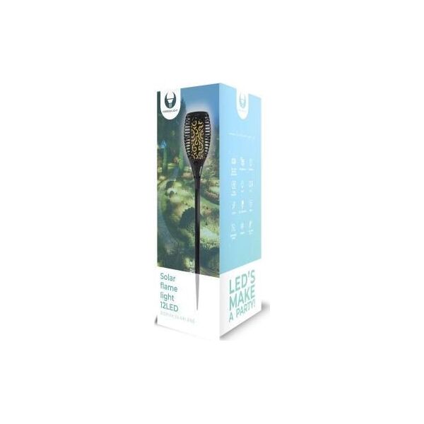 Forever TelForceOne Lampa ogrodowa pochodnia 12LED 300mAh Ni-Mh solarna IP65