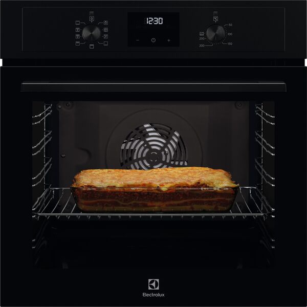 Piekarnik Electrolux Juodos spalvos orkkaitė Electrolux EOF3C50H