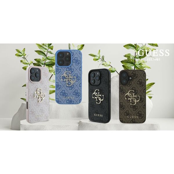 Guess Guess GUHCP16M4GMGBR iPhone 16 Plus 6.7" brązowy/brown hardcase 4G Big Logo