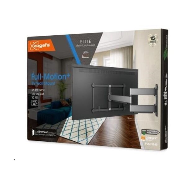 Vogel's TVM 5845 Full-Motion  55" - 100"  melna - Sienas stiprinajums televizoriem