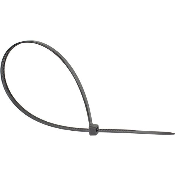 Alcasa KAB-20S48 opaska kablowa Zwalniana opaska kablowa Nylon Czarny