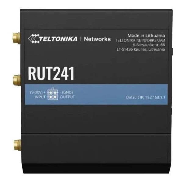 RUT241 (GLOBAL) WiFi/4G Router τυπική έκδοση EU