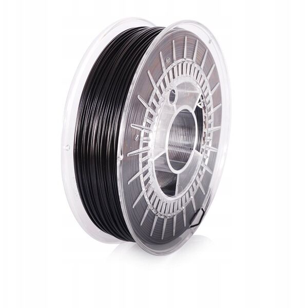 Filament PET-G black 1 75 mm 1 kg refill Rosa3D