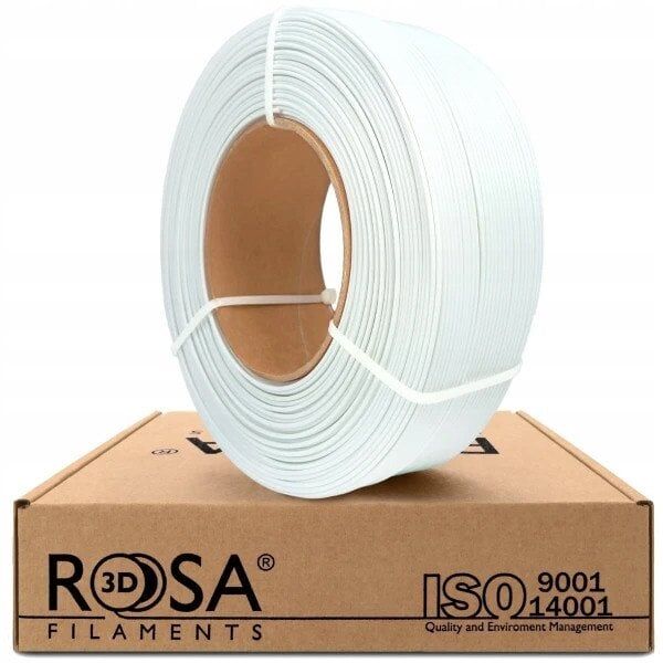 Filament PLA white 1 75 mm 1 kg refill Rosa3D