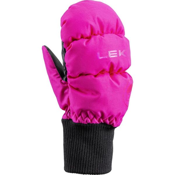 Leki LEKI ΓΑΝΤΙΑ Little Eskimo Mitt Short ροζ/μαύρο 1.0
