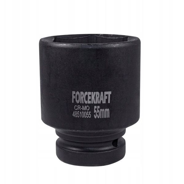 Forcekraft Βαθύ κρουστικό καρυδάκι 55mm 1" (6-γωνιακό)