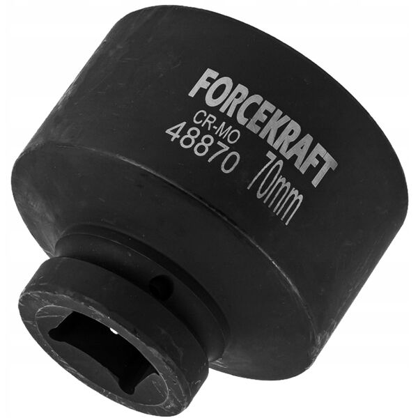 Καρυδάκι κρούσης 70mm 1" (12-γωνιακό) Forcekraft