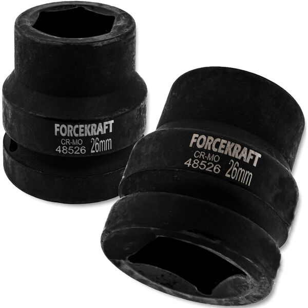 Καρυδάκι κρούσης Forcekraft 26mm 1" (6-γωνιακό)