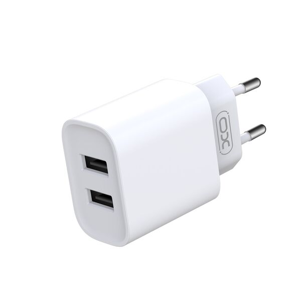 XO CE02C Mobilo telefonu ladetajs 2xUSB 2.1A