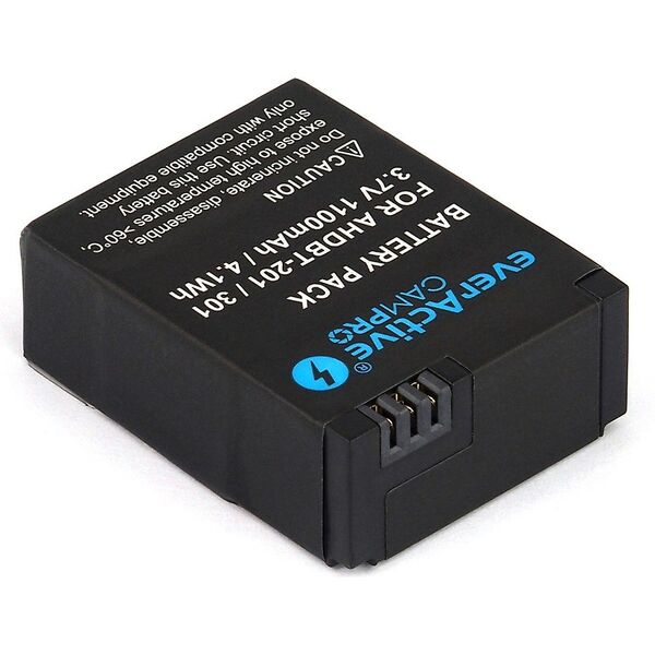 EverActive zamiennik do GoPRO Hero 3 / 3+, 1100mAh (EVB023)