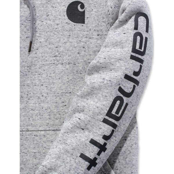 Carhartt Bluza Carhartt Clarksburg Sleeve Logo Asphalt