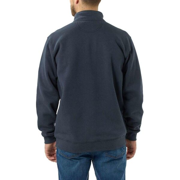 Carhartt Bluza Carhartt Quarter Zip Midweight Mock New Navy