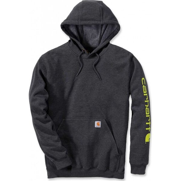 Carhartt Bluza Carhartt Midweight Signature Logo Carbon
