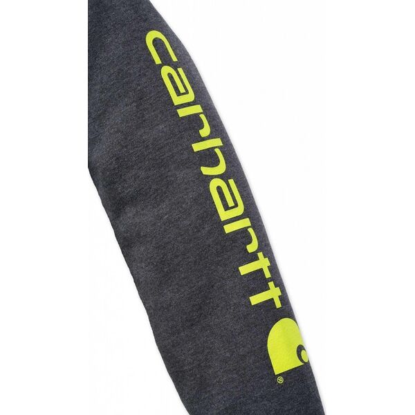 Carhartt Bluza Carhartt Midweight Signature Logo Carbon
