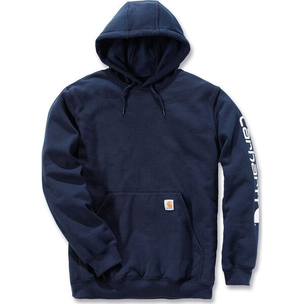 Carhartt Bluza Carhartt Midweight Signature Logo New Navy