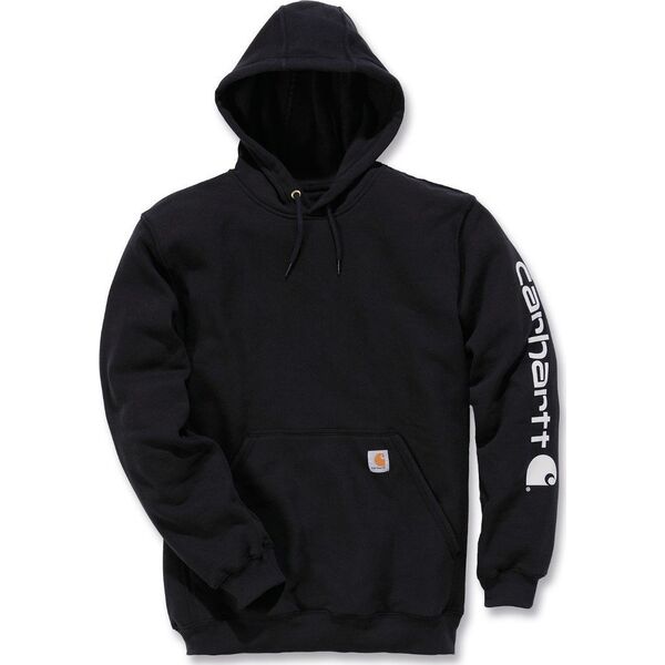 Carhartt Bluza Carhartt Midweight Signature Logo Black