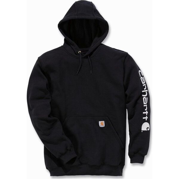 Carhartt Bluza Carhartt Midweight Signature Logo Black