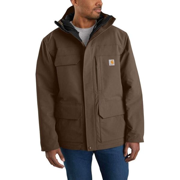 Carhartt Kurtka Carhartt Super Dux Insulated Coat Coffee