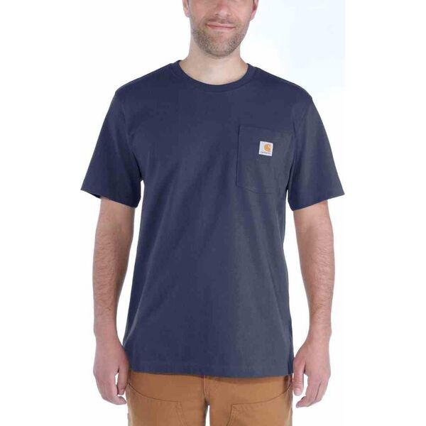 Carhartt Koszulka Carhartt Workwear Pocket S/S Navy