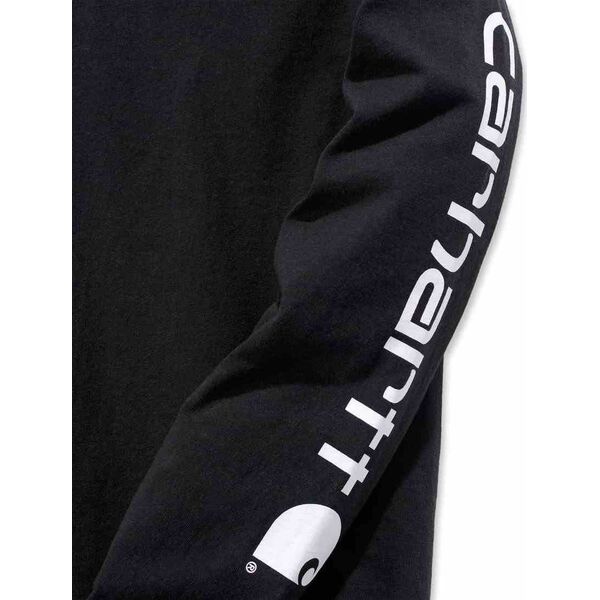 Carhartt Koszulka Carhartt Workwear Sleeve Logo Black
