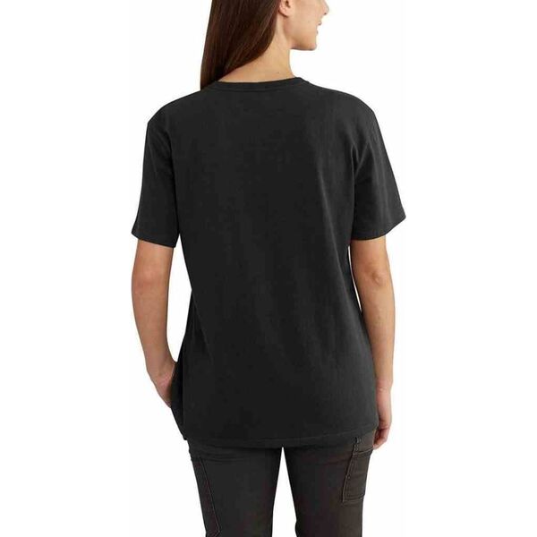 Carhartt Koszulka Carhartt WK87 Workwear Pocket Black