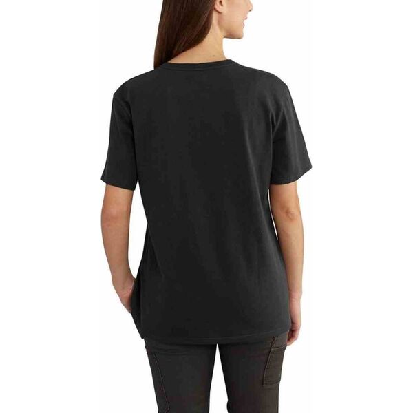 Carhartt Koszulka Carhartt WK87 Workwear Pocket Black