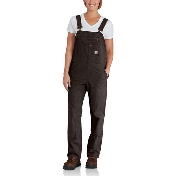 Carhartt Ogrodniczki Carhartt Crawford Double Front Brown