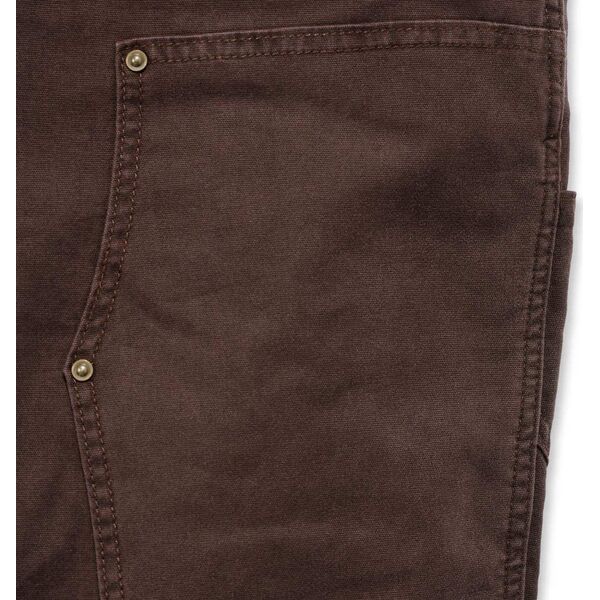 Carhartt Ogrodniczki Carhartt Crawford Double Front Brown