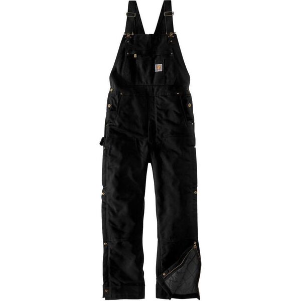 Carhartt Ocieplane Ogrodniczki Carhartt Firm Duck Black
