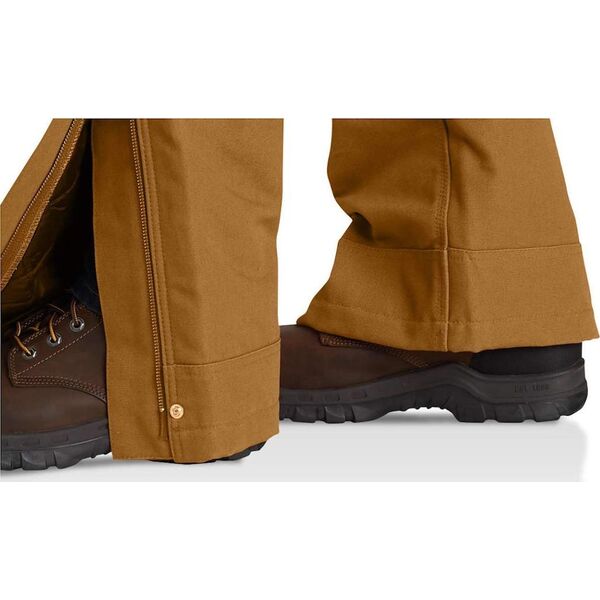 Carhartt Ocieplane Ogrodniczki Carhartt Firm Duck Brown