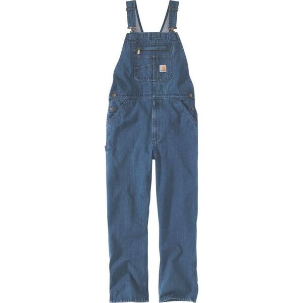 Carhartt Ogrodniczki Carhartt Loose Fit Denim Darkstone