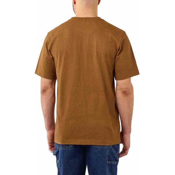 Carhartt Koszulka Carhartt Heavyweight Pocket Oiled Walnut