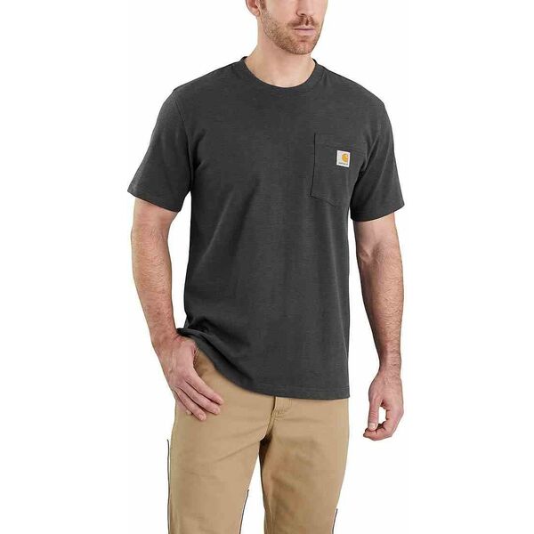 Carhartt Koszulka Carhartt Heavyweight Pocket Carbon