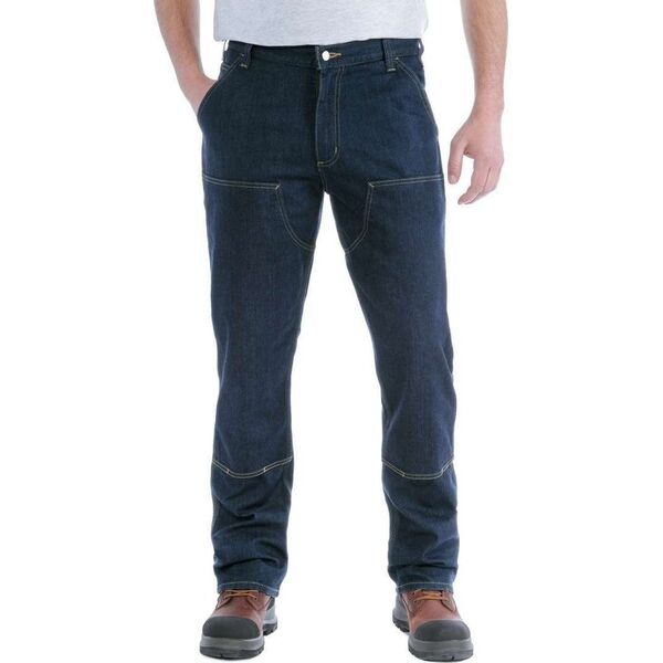 Carhartt Spodnie Carhartt Rugged Flex Double-Front Blue