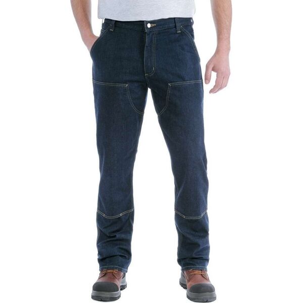 Carhartt Spodnie Carhartt Rugged Flex Double-Front Blue