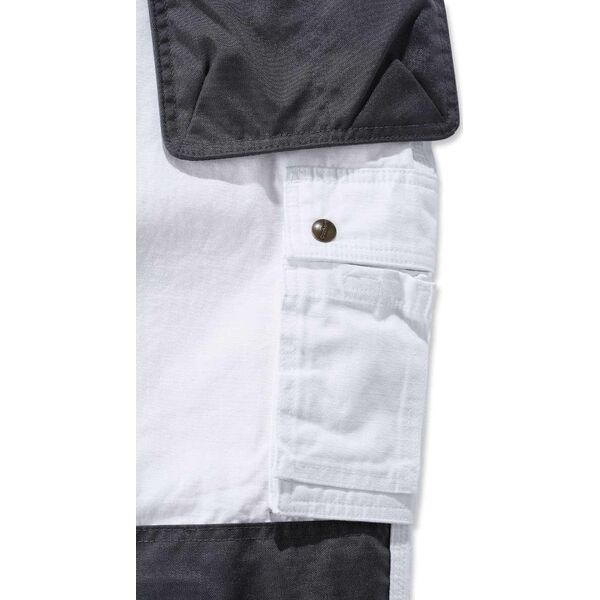 Carhartt Spodnie Carhartt Multi Pocket Ripstop Pant White