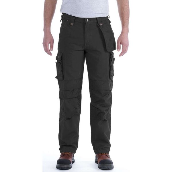 Carhartt Spodnie Carhartt Multi Pocket Washed Duck Black