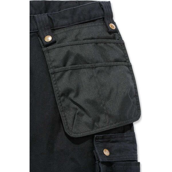 Carhartt Spodnie Carhartt Multi Pocket Washed Duck Black
