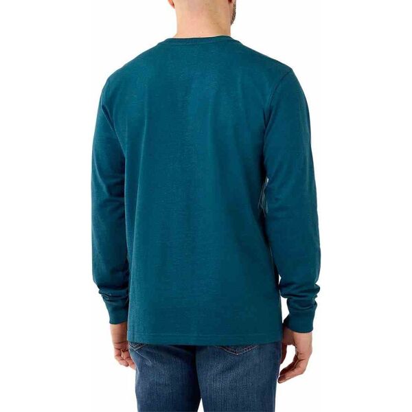 Carhartt Koszulka Carhartt Heav Sleeve Logo Night Blue