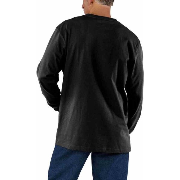 Carhartt Koszulka Carhartt Heavyweight pocket L/S Black