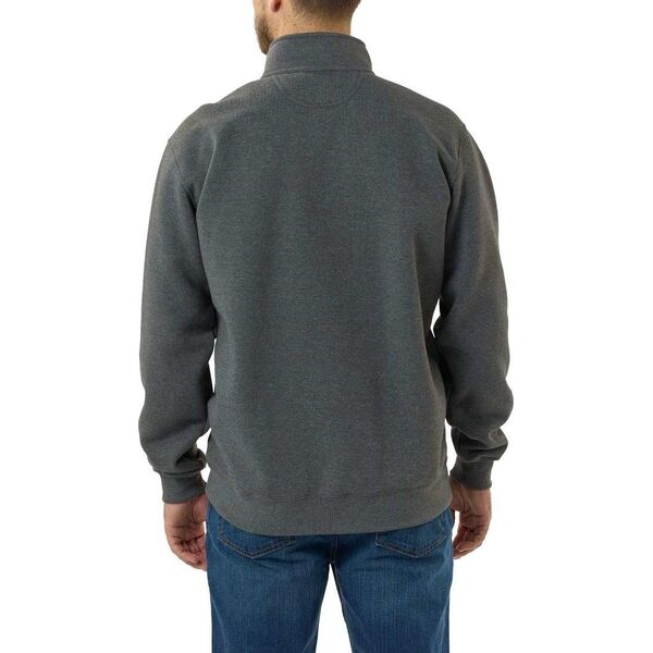 Carhartt Bluza Carhartt Quarter Zip Midweight Mock Carbon