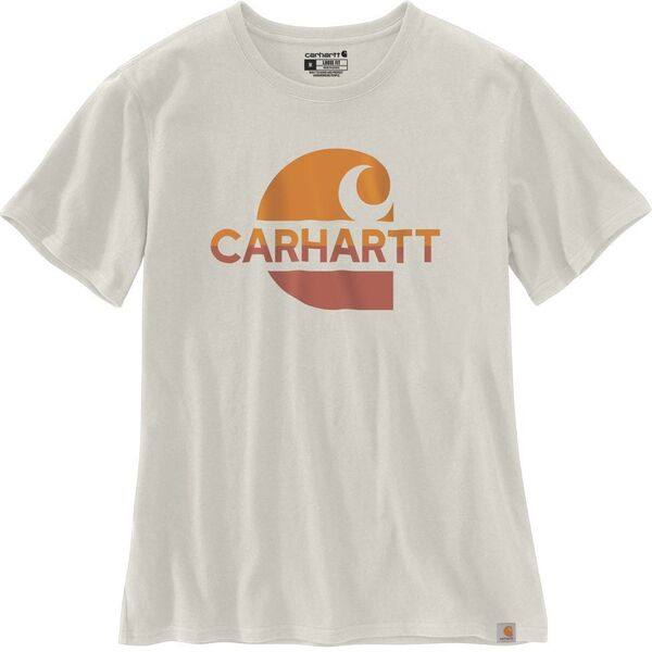Carhartt Koszulka Carhartt Heavyweight Fadded C Malt