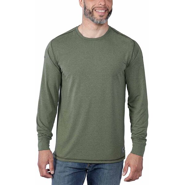 Carhartt Koszulka Carhartt LWD LongSleeve CHIVE HEATHER